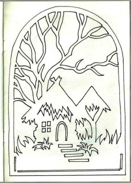 Новогоднии витражи на Ока