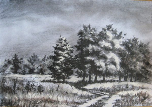 Шишкин гризайль