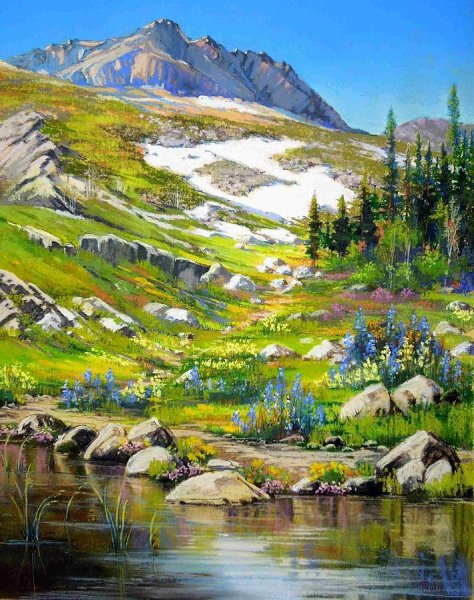 Мещерский горы картины