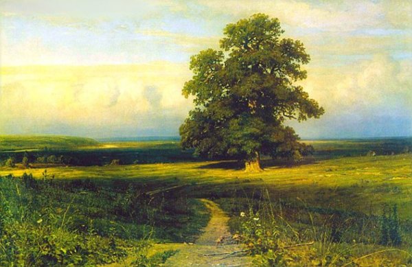 Картина Шишкина среди Долины ровныя