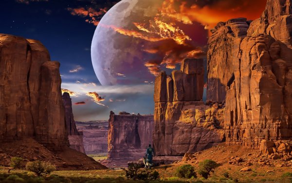 Инопланетные пейзажи