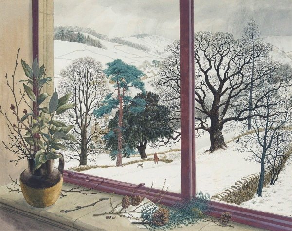 Пейзаж за окном