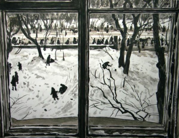 Георгий Верейский зима