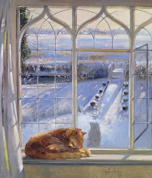 Timothy Easton художник окно