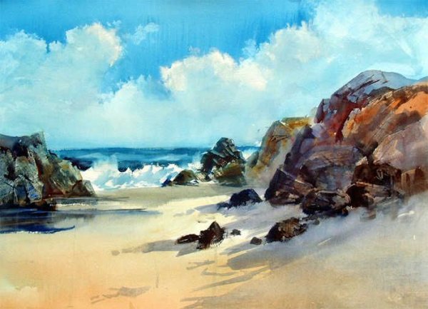 Художник Арнольд Лоури (Arnold Lowrey)