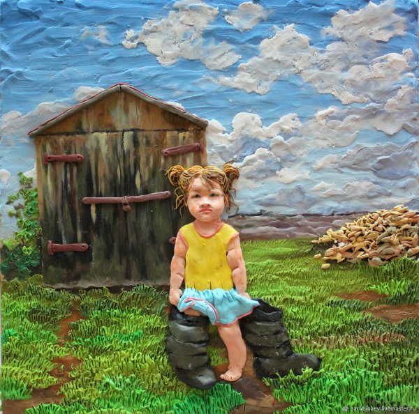 Картины из пластилина