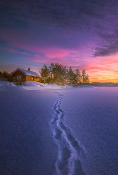 Зимний вечер