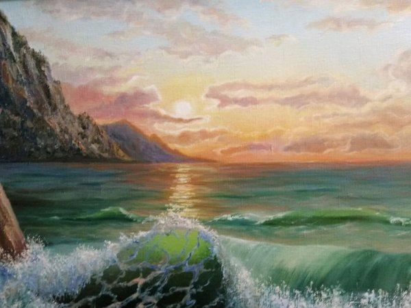 Агаси Григорян морские пейзажи