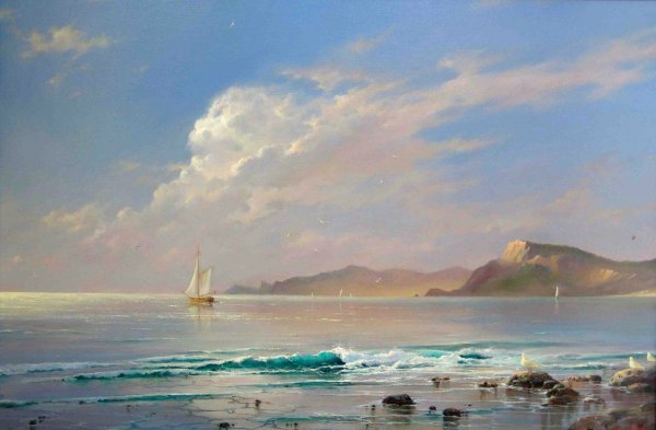 Александр Южаков морской пейзаж