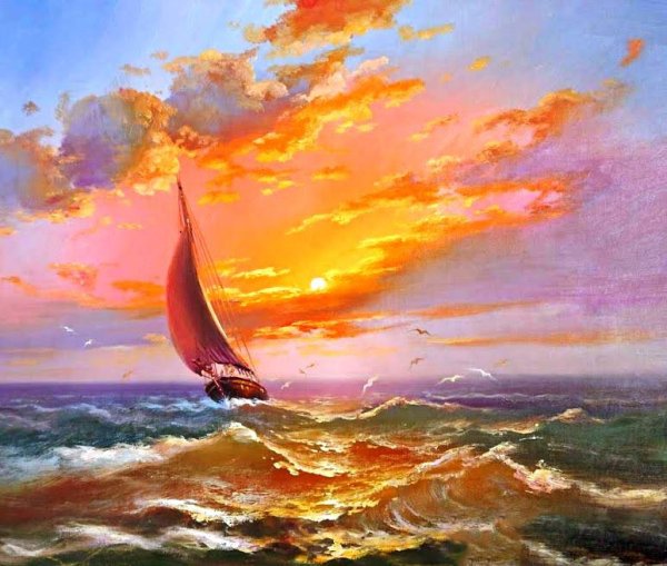 Юрий Югансон художник маринист