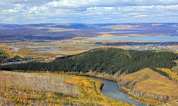 Река Ингода в Забайкальском крае