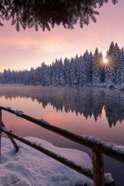 Снежный пейзаж