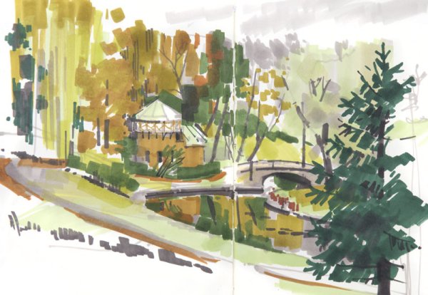 А. марке пейзаж