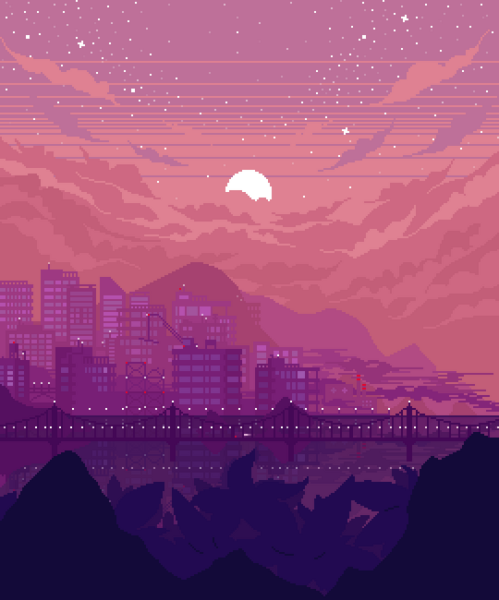 Пиксельные фоны