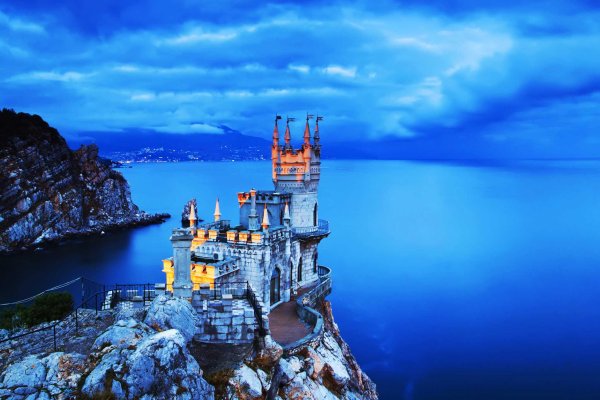 Крымский пейзаж Ласточкино гнездо