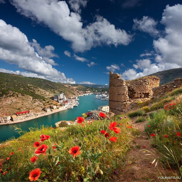 Крымский полуостров Ласточкино гнездо