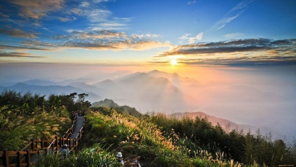 Природа рассвет