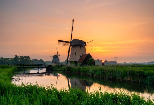 Ветряные мельницы в Нидерландах
