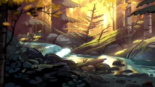 Гравити Фолз лес