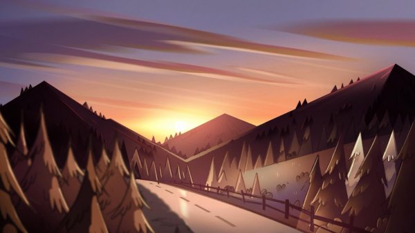 Гравити Фолз 4к