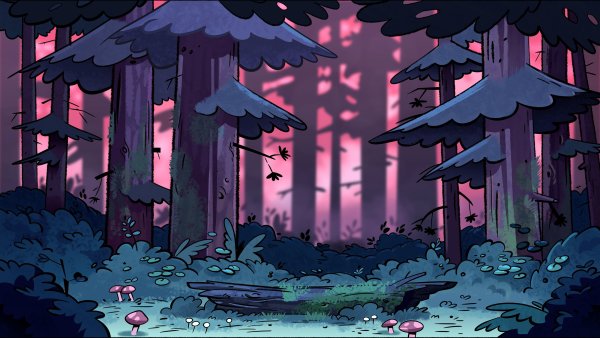 Гравити Фолз лес