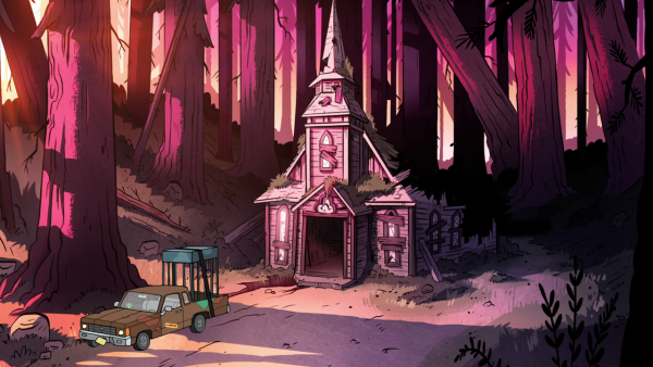 Гравити Фолз деревня