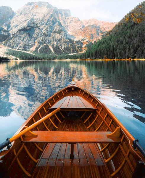 Доломиты озеро Брайес пазл