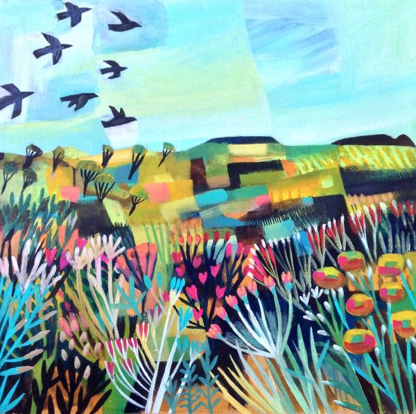 Декоративный пейзаж осень