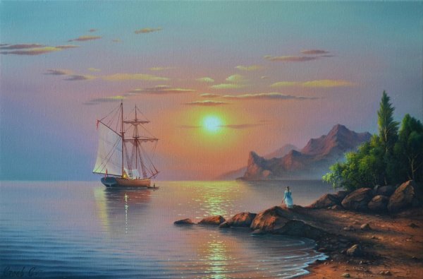 Красивые пейзажи моря