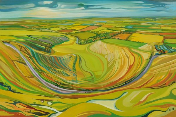 Абстрактный ландшафт