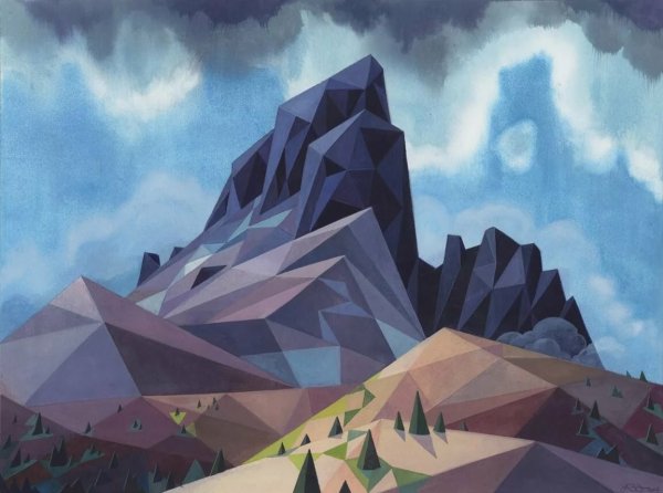 Абстрактный пейзаж