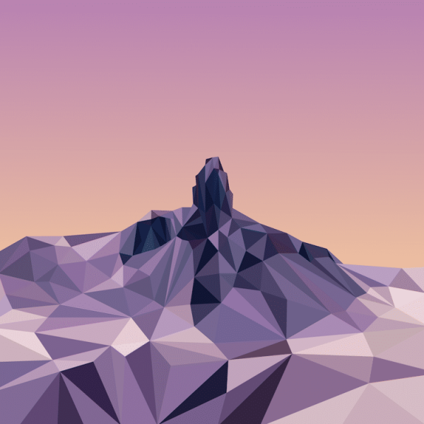 Полигональные горы