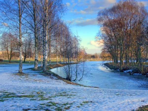 Ранняя Весна пейзаж