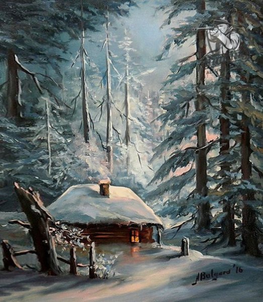 Саврасов Хижина