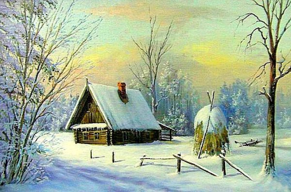 Художник Олег Чувашев зима картины