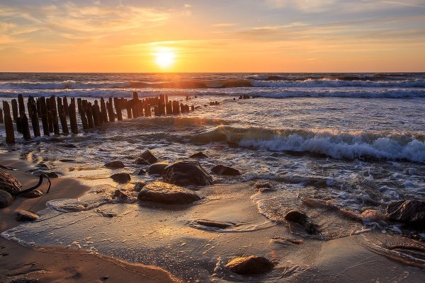 Балтийское море Зеленоградск