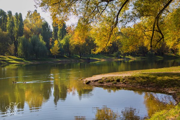 Речка Везелка в Белгороде