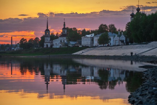 Великий Устюг набережная