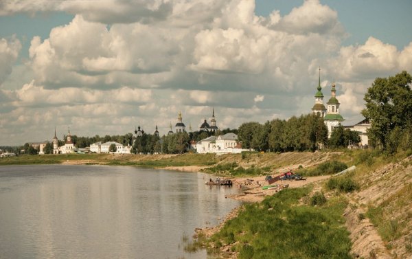 Река Сухона Великий Устюг