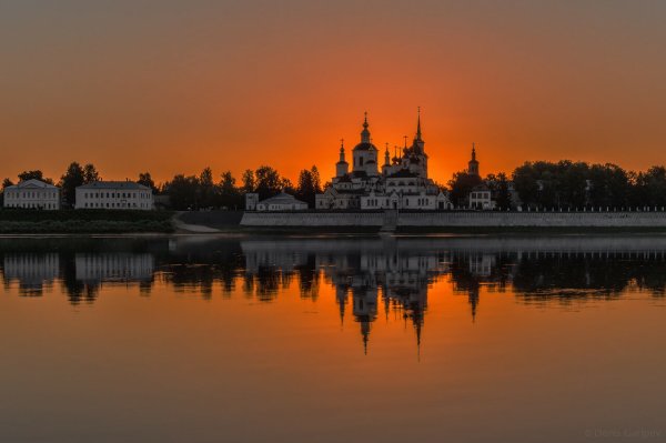 Великий Устюг закат