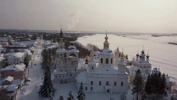 Великий Устюг храм сверху