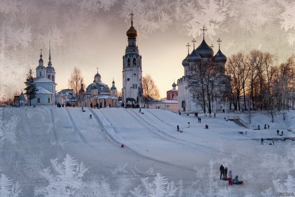 Зимняя Вологда Софийский собор