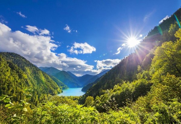 Абхазия горы и море