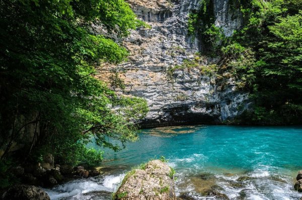 Ущелье в Гаграх