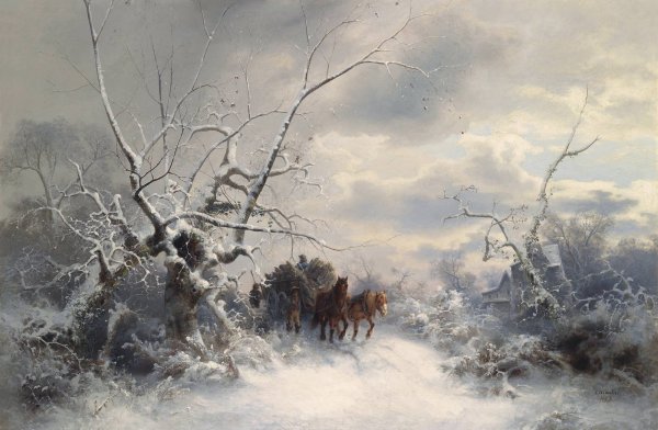 Художник-пейзажист андреас Ахенбах