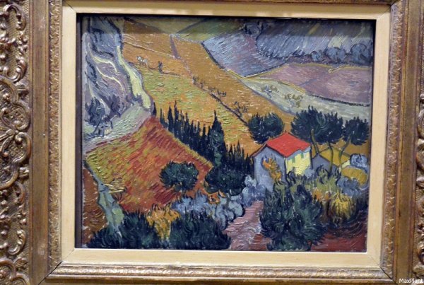 Ван Гог Пахарь в поле