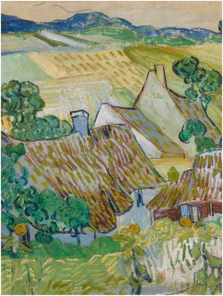 Винсент Ван Гог пейзаж в овере после дождя