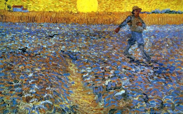 Картина Ван Гога ферма в Провансе