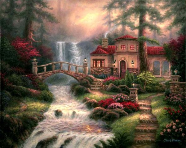 Художник Томас Кинкейд картины