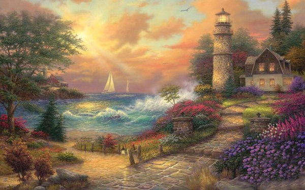 Художник Томас Кинкейд